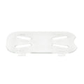 CAMBRO Camwear Food Pan Drain Shelf - 1/9 Size, Clear