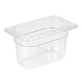 Cambro Ninth Size Food Pan, 4" depth, 09 qt.
