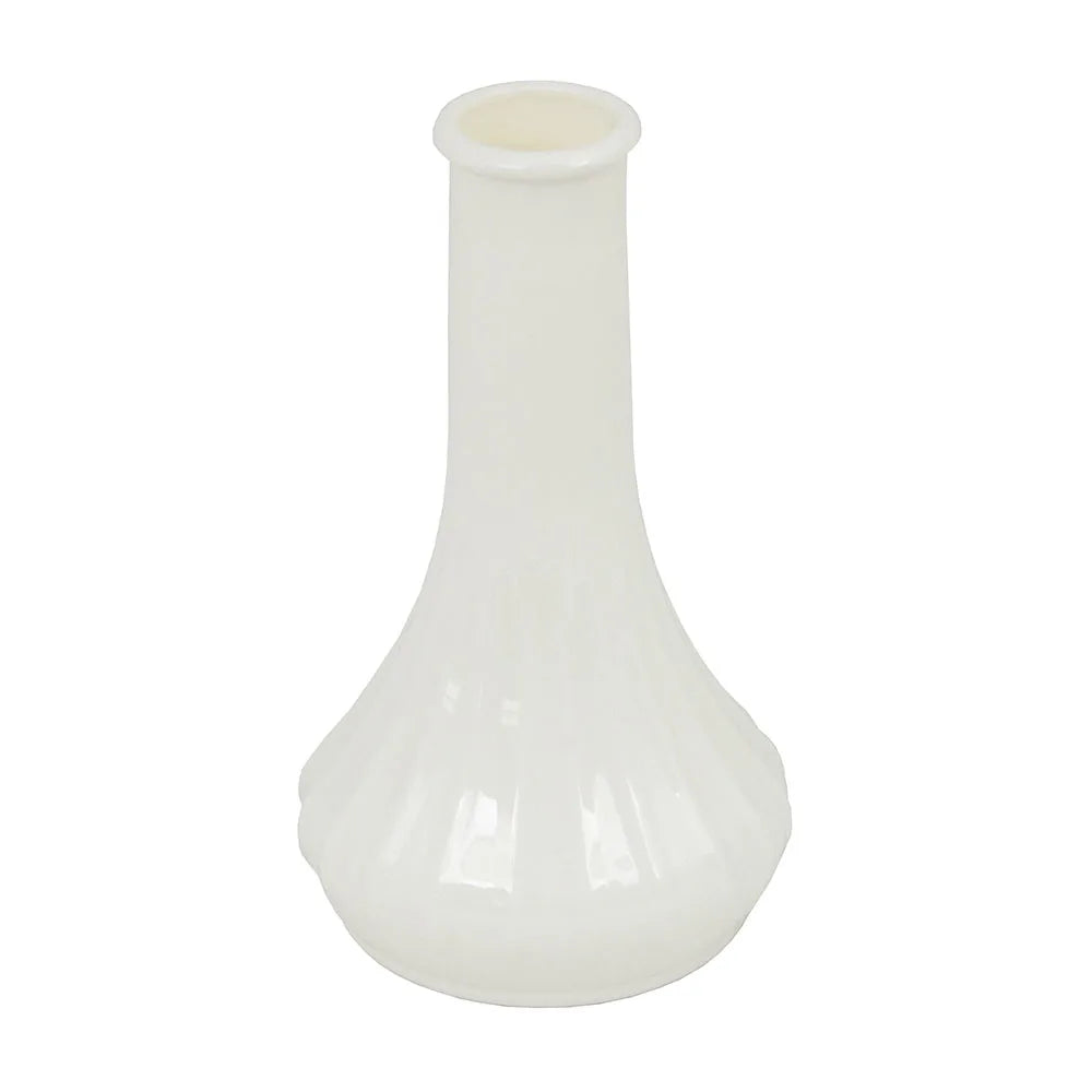 Camwear 6" White Bud Vase