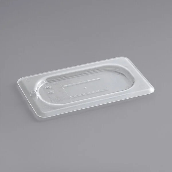 CAMBRO Camwear® 1/9 Size Clear Polycarbonate Flat Lid