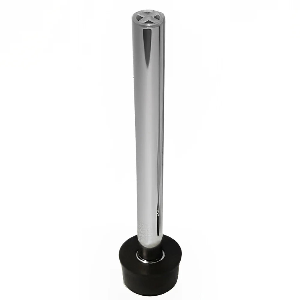 Krowne 1 1/2" Overflow w/Rubber Grommet, fits 1 1/2"Drains