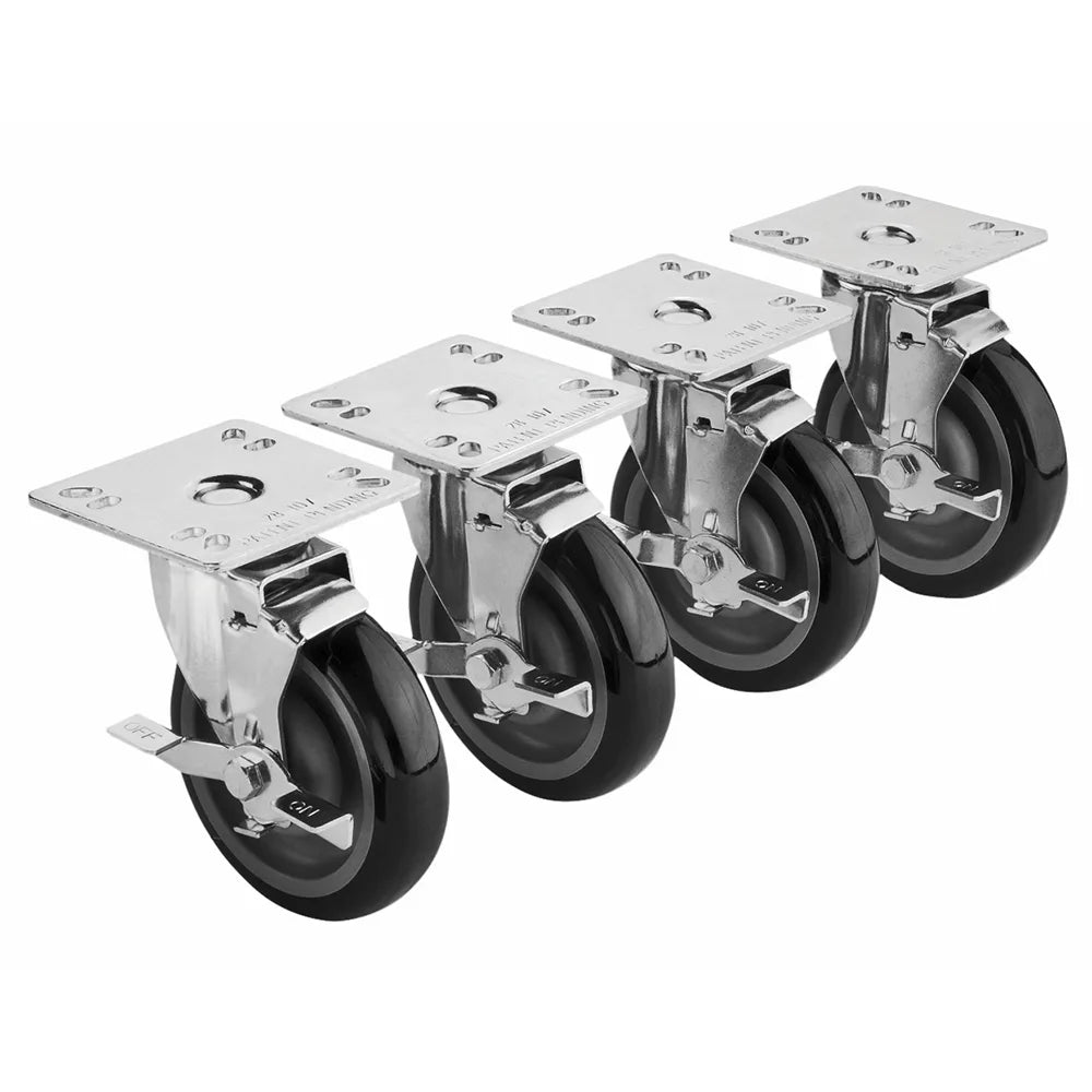 KROWNE 5", 4" x 4" Plate Caster