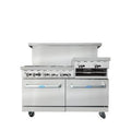 ATOSA AGR-6B-24RGB – 60″ Range with Raised Griddle / Broiler