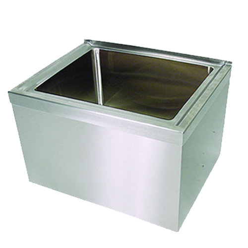 BK Resources BKMS-1620-12-KIT Mop Sink Kit, floor mount, 24-1/2"W x 19-3/8"D x 17"H