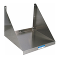 BK Resources BKMWS-1824 Microwave Shelf, wall mount, 24"W x 18"D x 16-3/8"H
