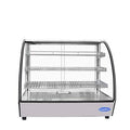 ATOSA CHDC-44 — Countertop Heated Curved Display Case (4.4 cu ft)