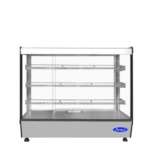 ATOSA  CHDS-53 — Countertop Heated Square Display Case (5.3 cu ft)  Standard Features: