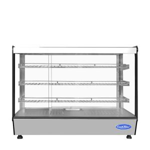 Heated Display Case, countertop, 35-7/8"W x 22-1/2"D x 26-1/2"H