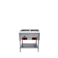 ATOSA  CSTEA-2C — 2 Open Well Electric Steam Table