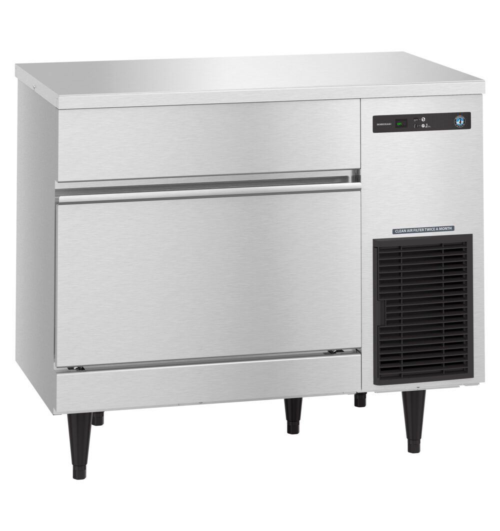 HOSHIZAKI IM-200BAK Square Cuber Ice Machine, Air-cooled, Built-in Storage Bin