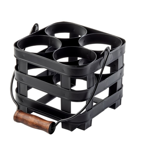 TableCraft 11846 Forge Collection Squeeze Bottle Caddy