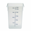 CAMBRO CamSquare® Food Container, 22 qt.