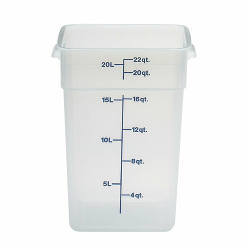 CAMBRO CamSquare® Food Container, 22 qt.