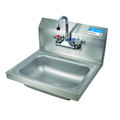 BK Resources BKHS-W-1410-P-G Hand Sink, wall mount