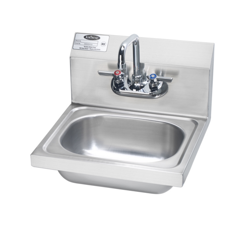 KROWNE Hand Sink, Wall Mount