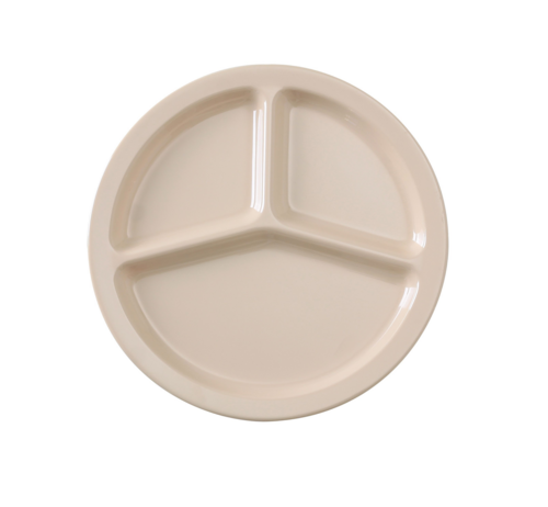 Yanco NS-702T Nessico Compartment Plate, 10", dozen