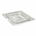 CAMBRO Camwear® Food Pan Cover, 1/6 size, notched, with handle