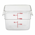 CAMBRO CamSquare® Food Container, 12 qt.