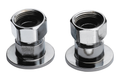 KROWNE Silver Series Coupling Flanges, (2) pieces
