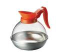TAbleCraft 19 Coffee Decanter, 64 oz., orange