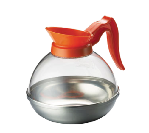 TAbleCraft 19 Coffee Decanter, 64 oz., orange