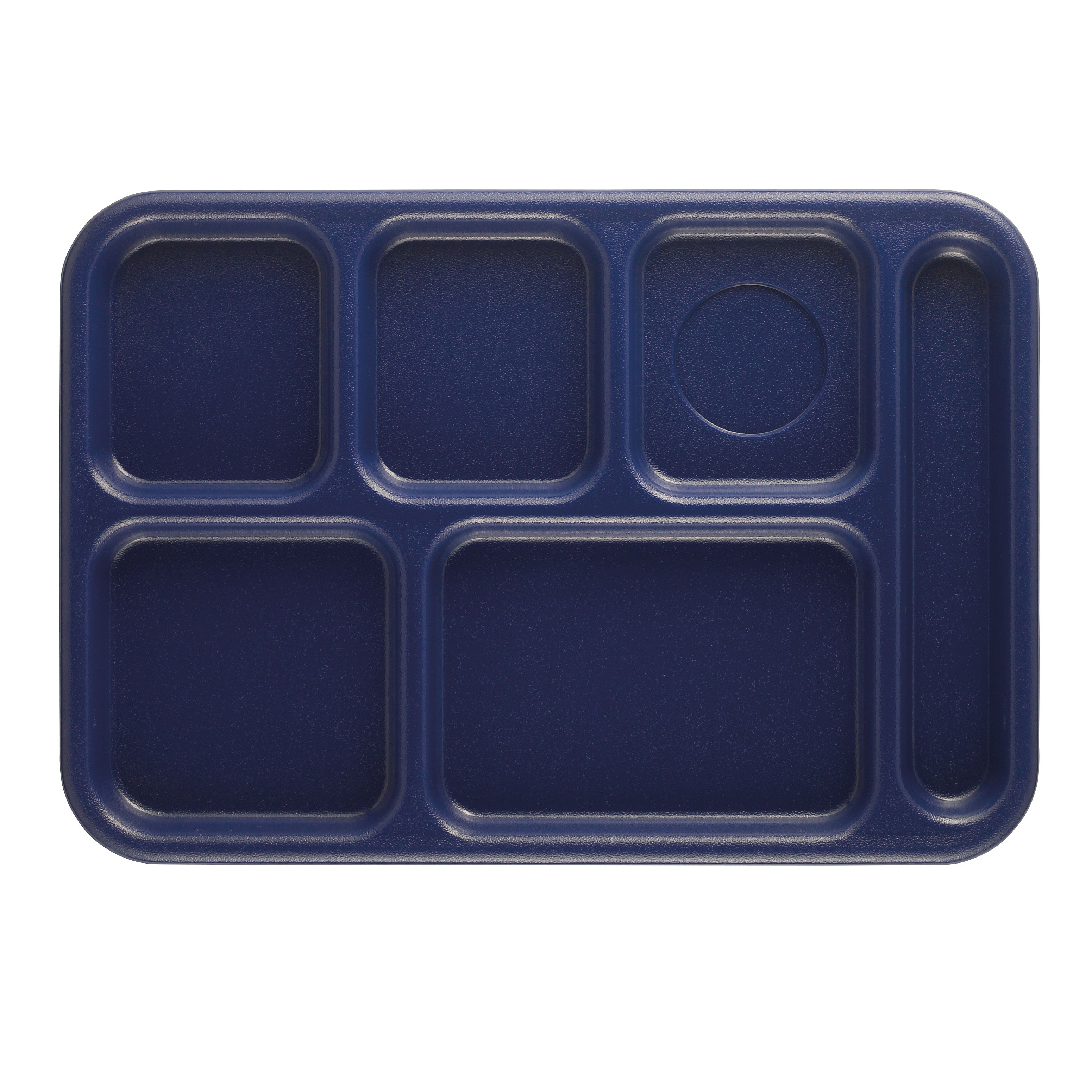 CAMBRO Camwear® School Tray, 6-compartment