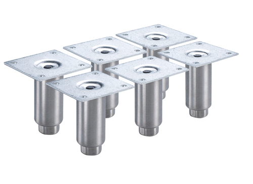 KROWNE Legs, 4", stainless steel