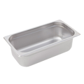 Crestware 4132 Steam Table/Holding Pan, 1/3 size, 2-1/2" deep