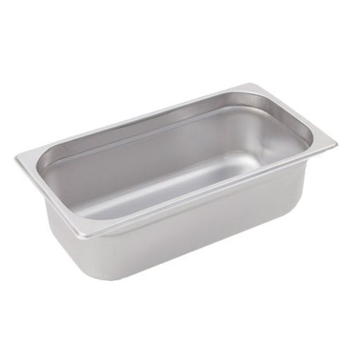 Crestware 4132 Steam Table/Holding Pan, 1/3 size, 2-1/2" deep