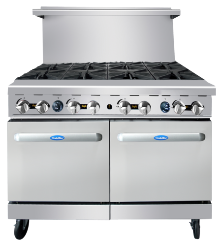 CookRite Range, Propane, 48"W x 31"D x 57-3/8"H,