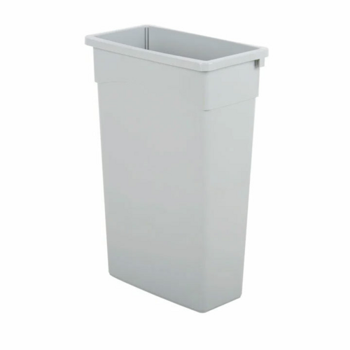 KROWNE, Commercial Waste Container, gray, 23 gallon
