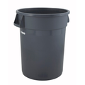 Trash Can, 32 gallon, gray