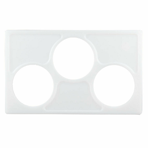 CAMBRO Crock Holder Adapter Plate, (3) round cutouts