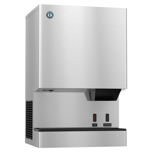 HOSHIZAKI Opti-Serve Ice Maker/Water Dispenser, cubelet-style, air-cooled, self-contained condenser, production capacity up to 343 lb/24 hours