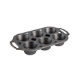 Lodge BW6MFN Muffin Pan, (6) 2-7/10" dia. cups