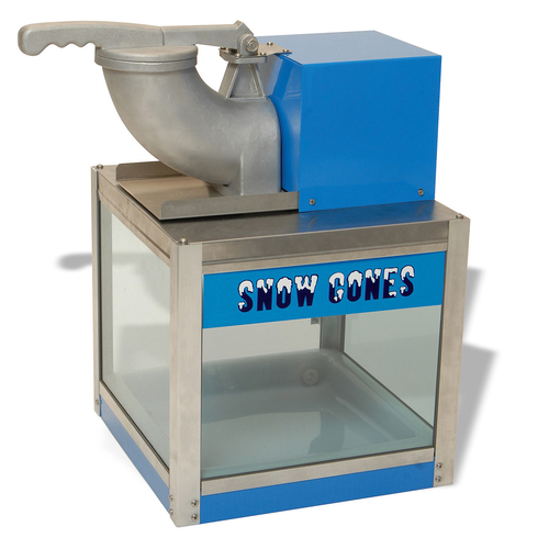 71000 Benchmark Snow Bank Snow Cone Machine, 500 lbs. crushed ice per hour