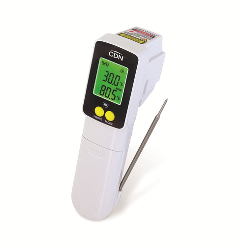 CDN INTP662 Infrared Gun/Thermocouple Thermometer, -76° to +662°F