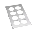 TableCraft T8 Squeeze Bottle Template, 8-hole