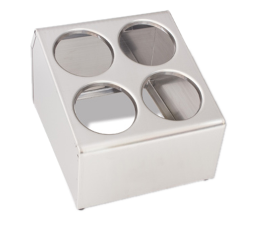 Crestware CFD4 Flatware Dispenser, 4 hole