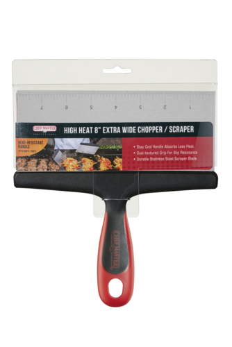Chef Master 90264 Heavy Duty 8" High Heat Griddle Scraper