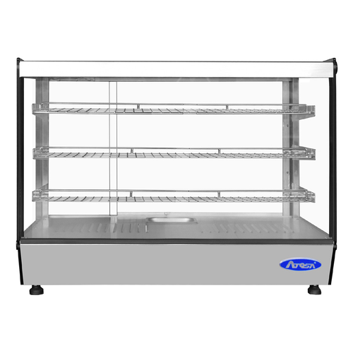 Heated Display Case, countertop, 35-7/8"W x 22-1/2"D x 26-1/2"H
