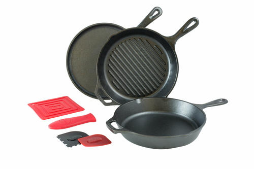 Lodge L6SPA41 Cookware Set, 6-piece