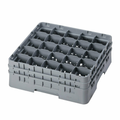 CAMBRO Camrack® Glass Rack, with (2) soft gray extenders, full size, low profile