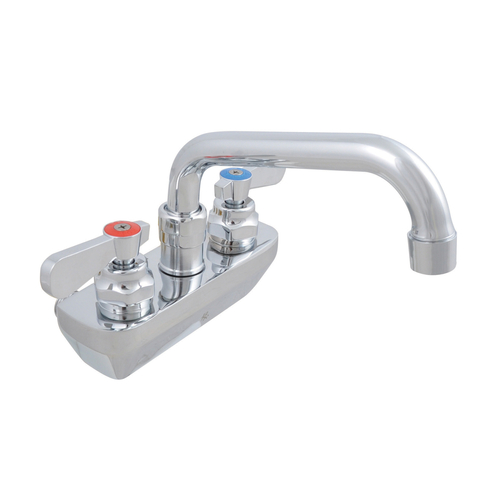 BK Resources BKF-4SM-6-G OptiFlow™ Heavy Duty Solid Body Faucet, splash-mounted