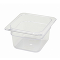 Poly-Ware Food Pan, 1/6 size
