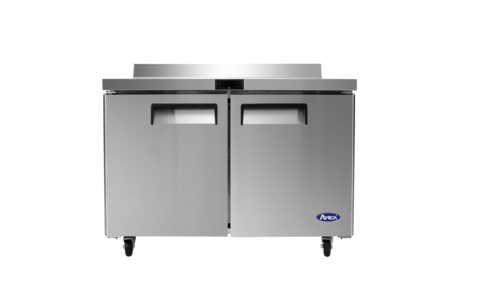 ATOSA MGF8413GR Atosa Freezer Counter/Work Top, with backsplash, reach-in, two-section