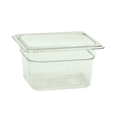 SIXTH SIZE 4" DEEP FOOD PAN-polycarbonate