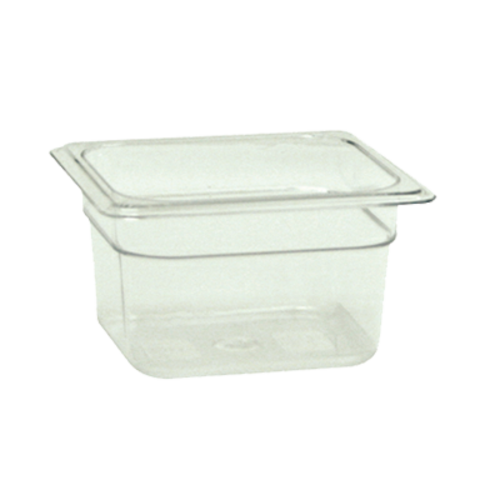 SIXTH SIZE 4" DEEP FOOD PAN-polycarbonate