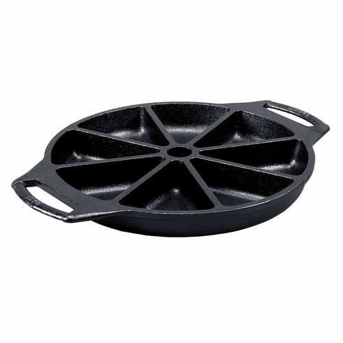 Lodge BW8WP Wedge Pan, with (8) triangular impressions