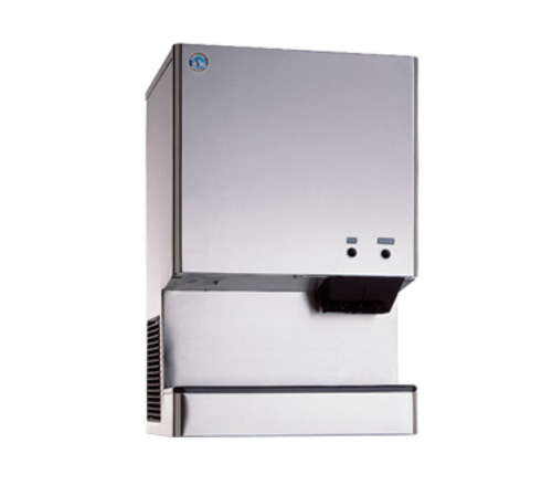 HOSHIZAKI Ice Maker/Water Dispenser, Cubelet-Style, water-cooled, self-contained condenser, production capacity up to 590 lb/24 hours